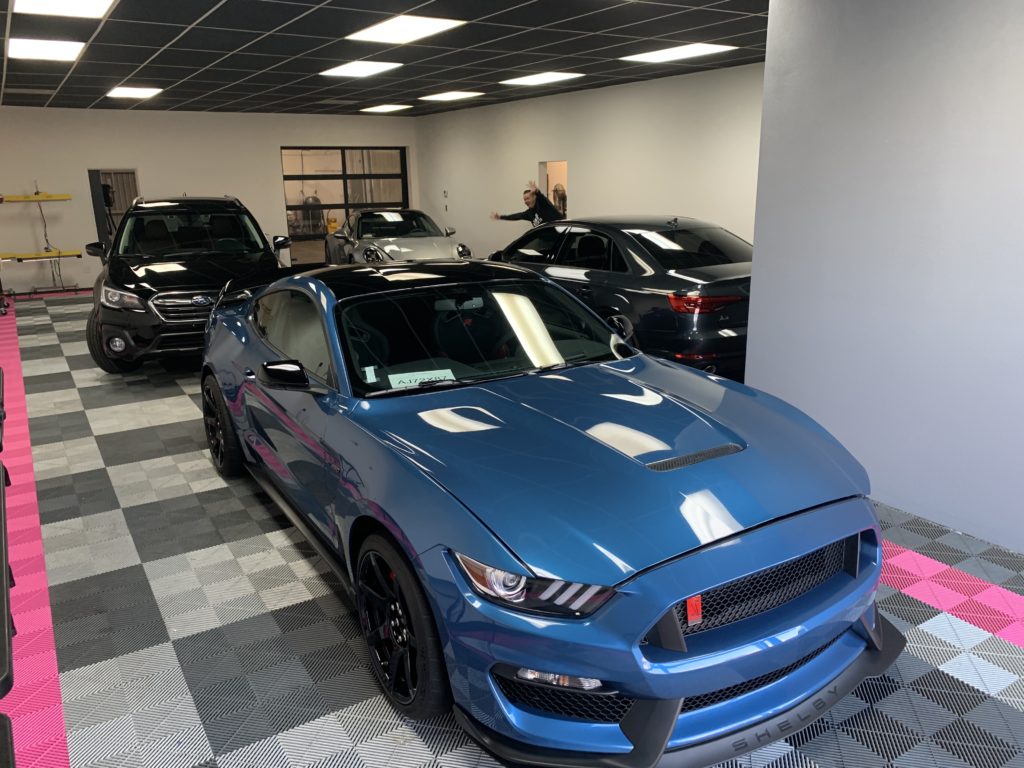 The detail shop in Anaheim California for paint correction and clear bra